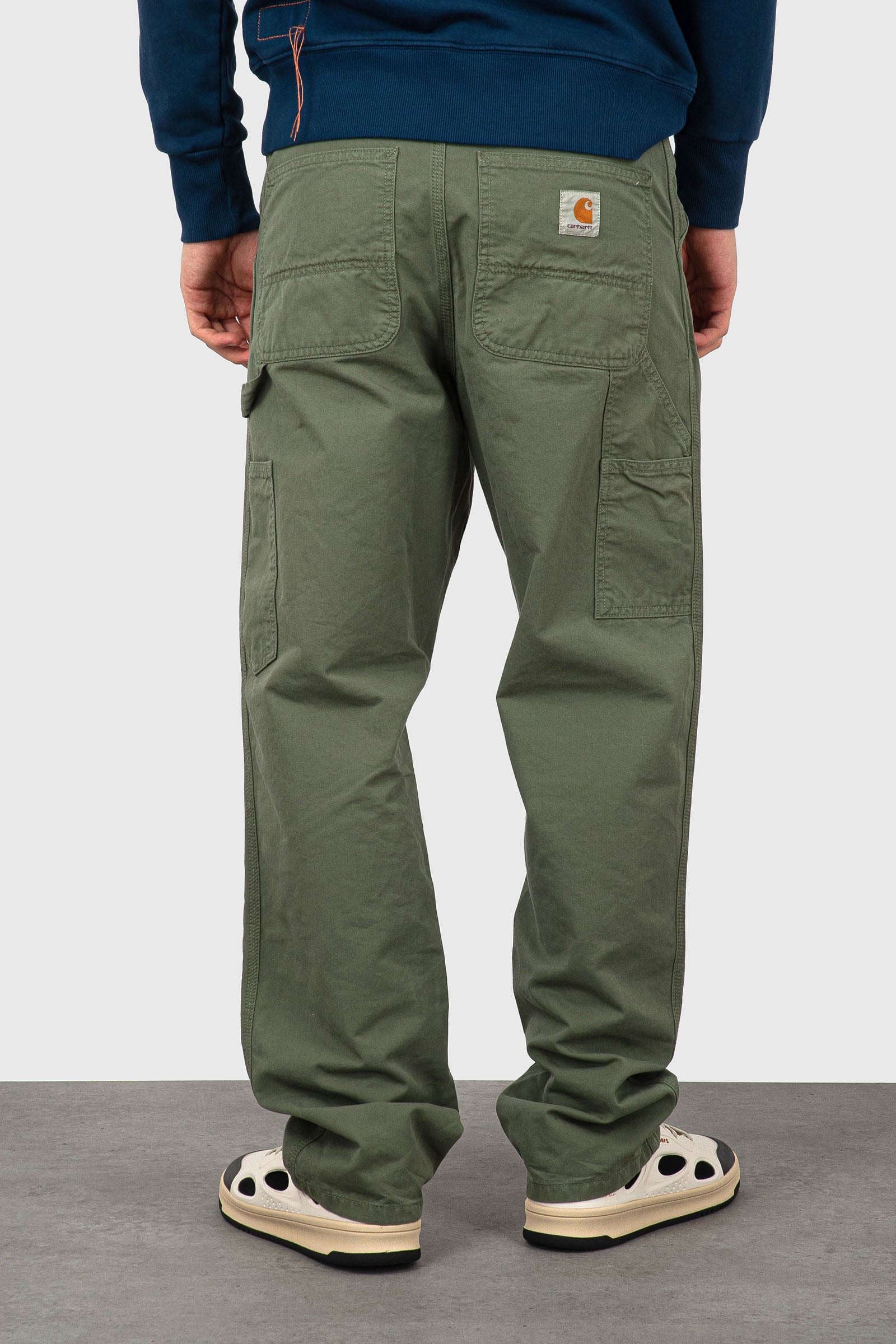 Carhartt WIP Carhartt Wip Single Knee Pant Verde Chiaro Uomo, view 2