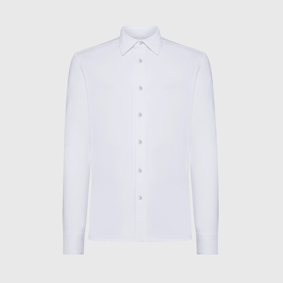 rrd Rrd Macro Shirt Bianco Uomo, view 7