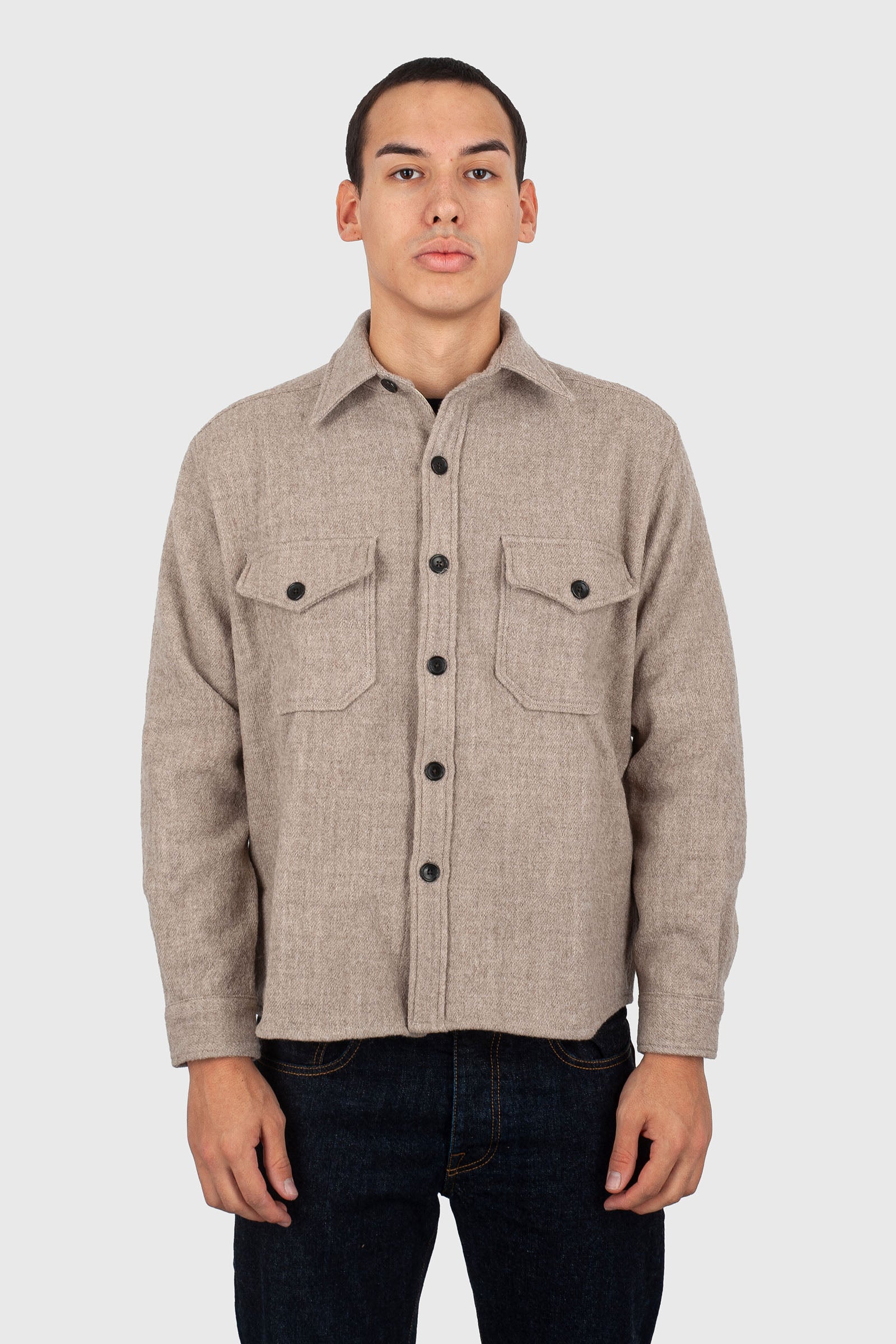 fortela Fortela Overshirt Kenny Naturale Uomo