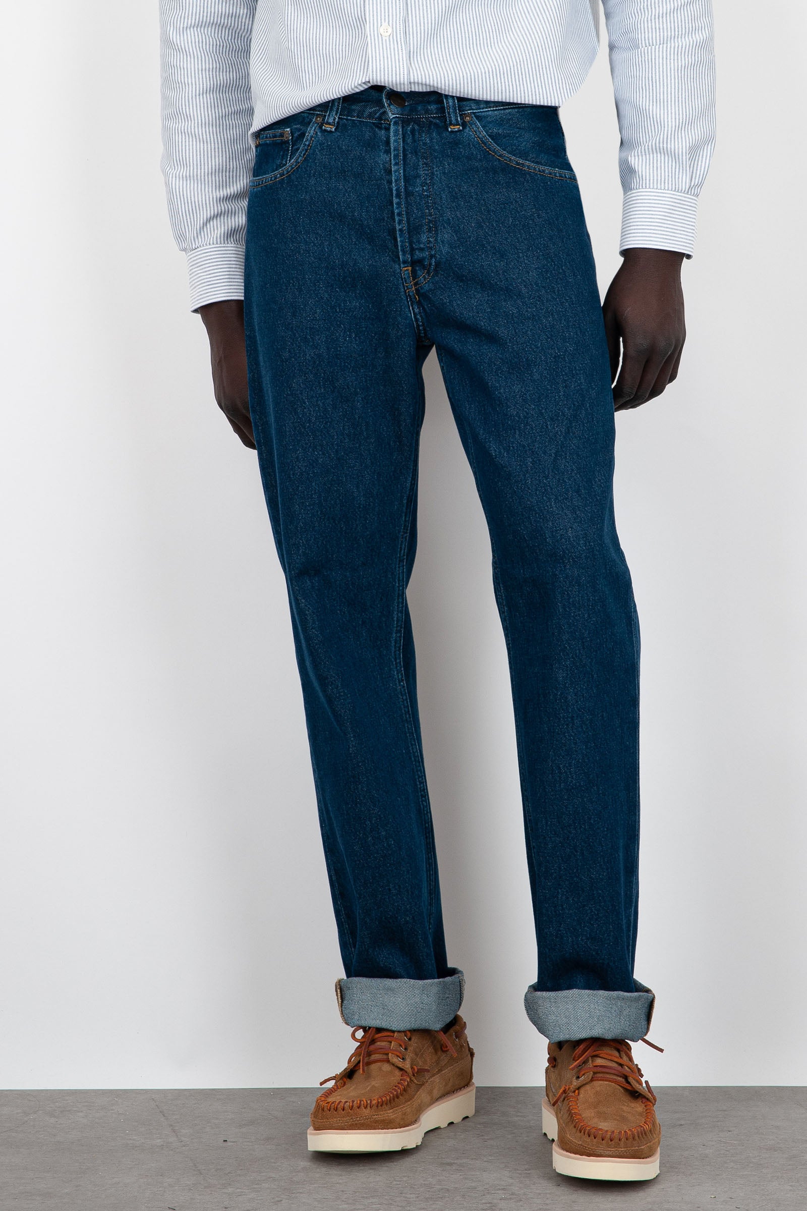 Carhartt WIP Carhartt Wip Jeans Nolan Blu Medio Uomo