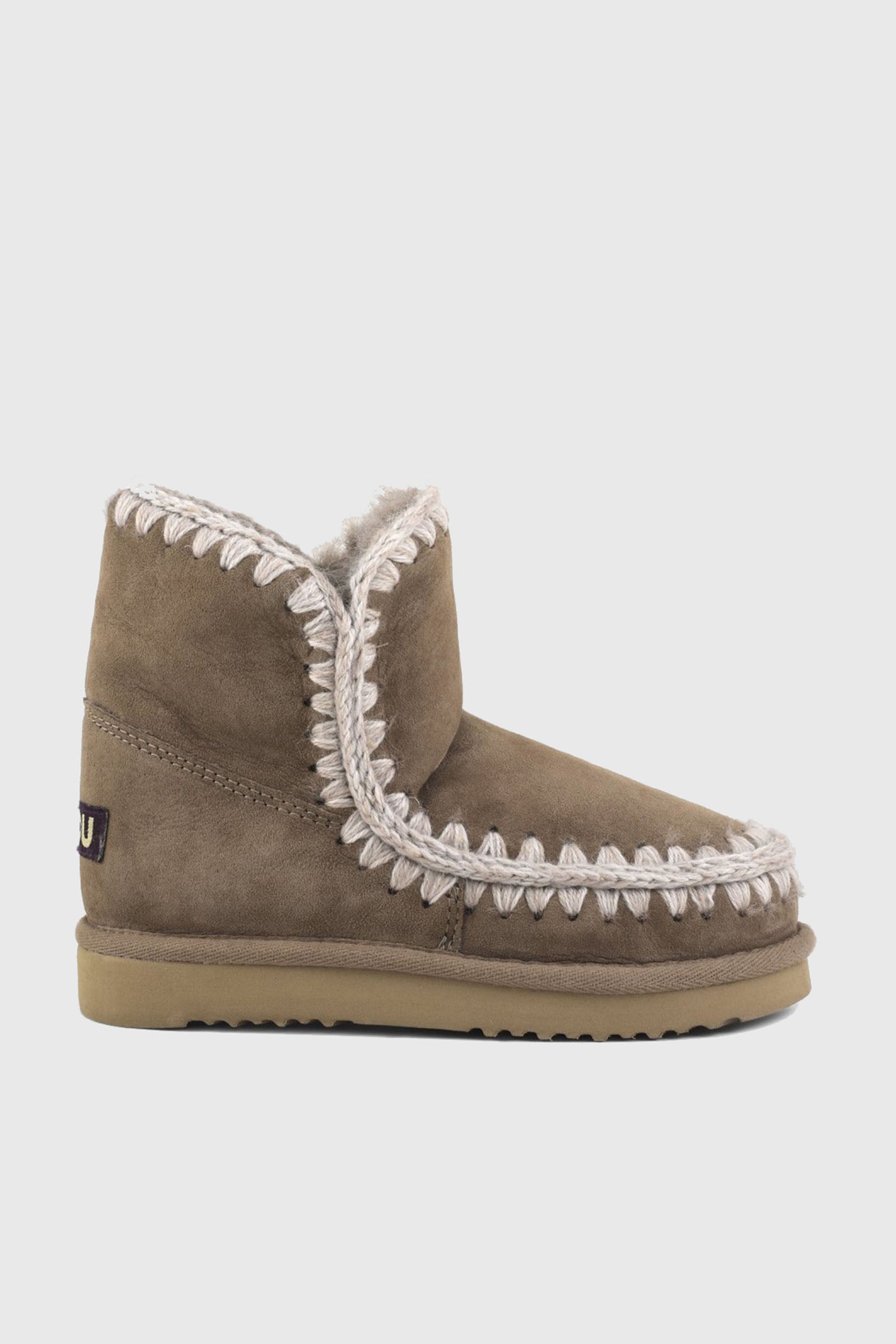 mou Mou Stivaletto Eskimo 18 Tortora Donna