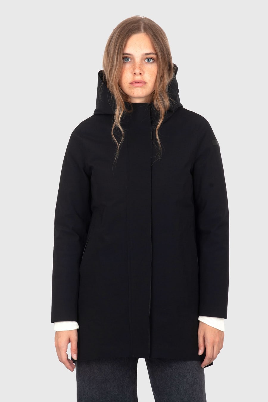 rrd Rrd Down Under Floating Parka Wom Nero Donna