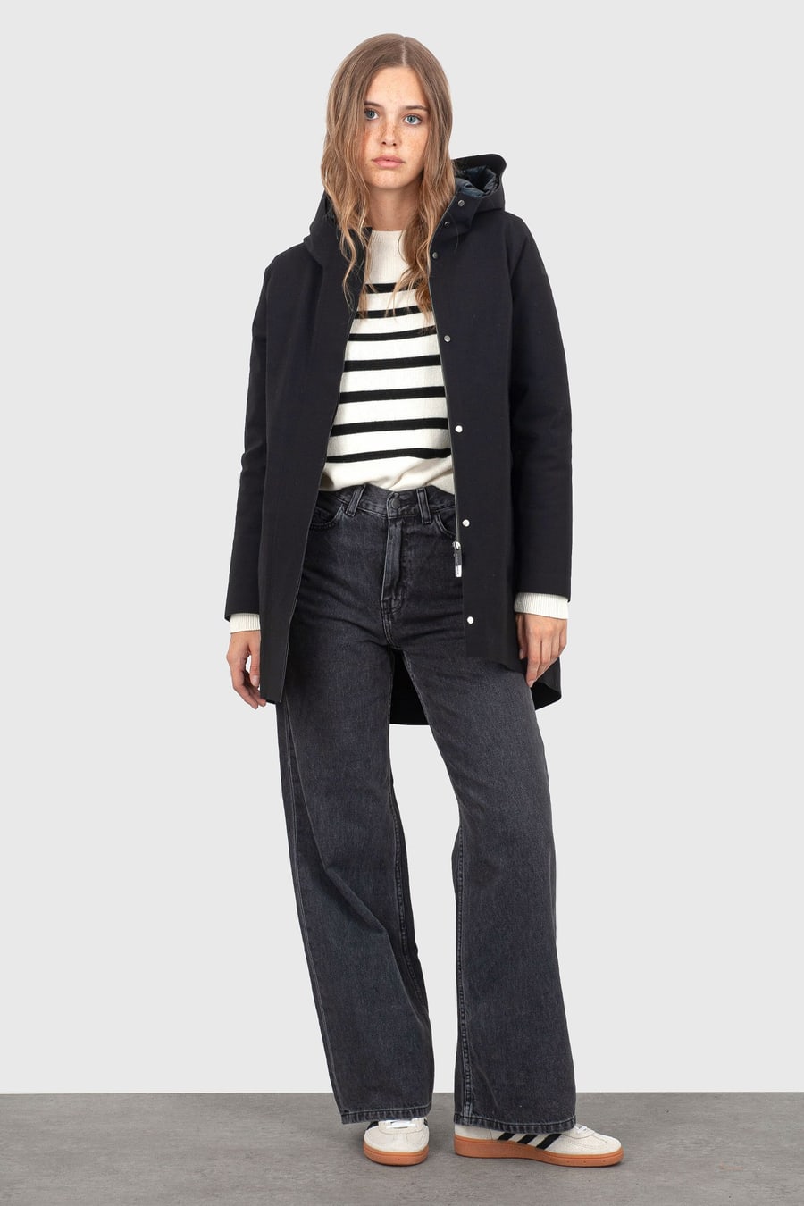 rrd Rrd Down Under Floating Parka Wom Nero Donna, view 2