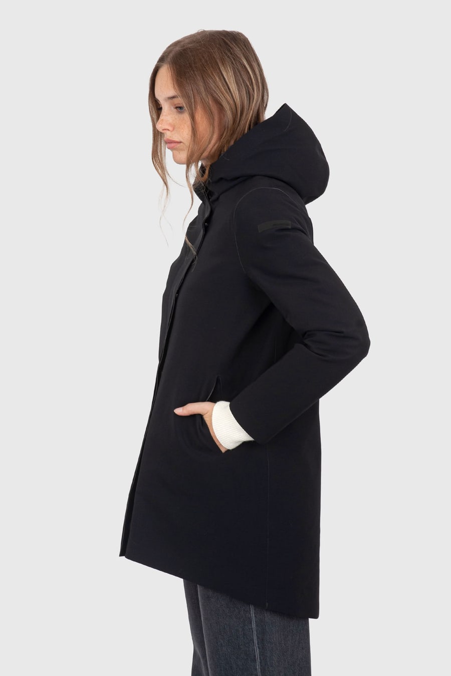 rrd Rrd Down Under Floating Parka Wom Nero Donna, view 3
