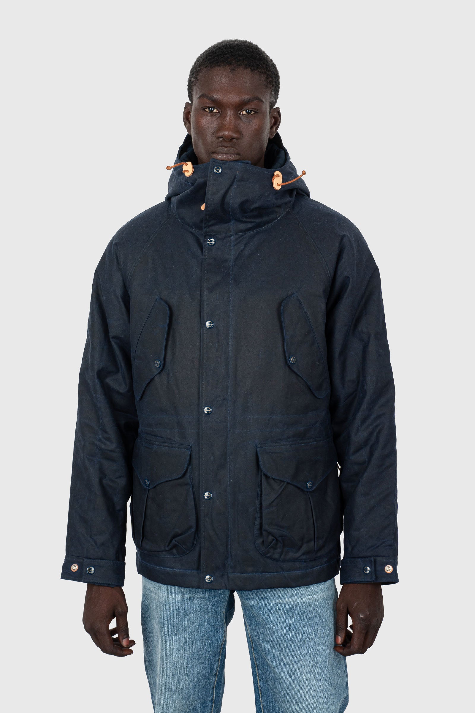 manifattura ceccarelli Manifattura Ceccarelli New Fisherman Parka Blu Navy Uomo