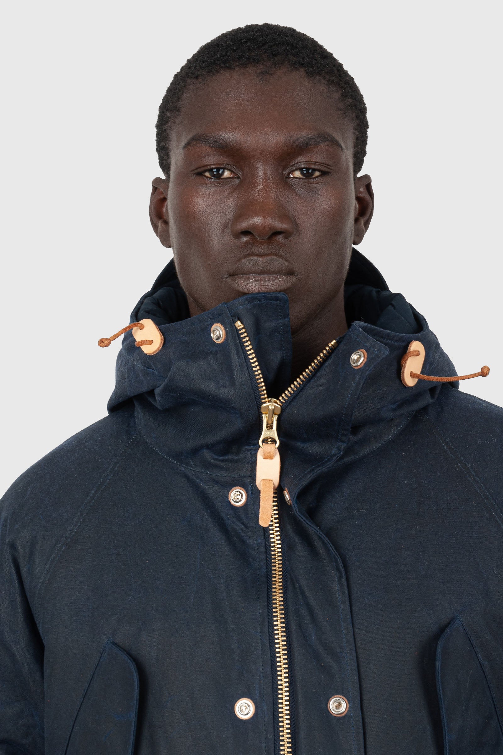 manifattura ceccarelli Manifattura Ceccarelli New Fisherman Parka Blu Navy Uomo, view 2