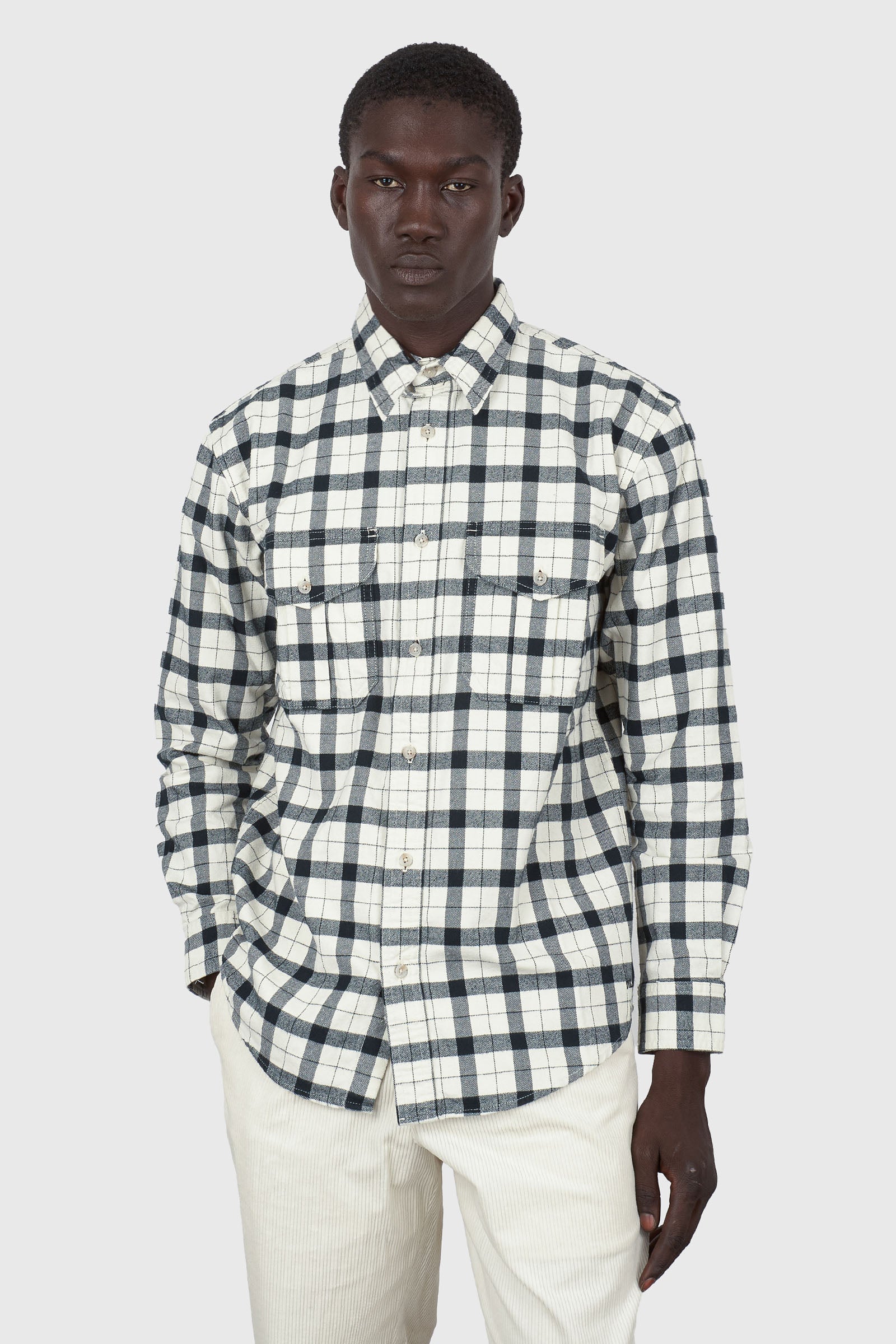 filson Filson Camicia Alaskan Guide Bianco/nero Uomo