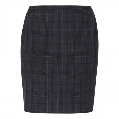 Gucci Check wool mini skirt