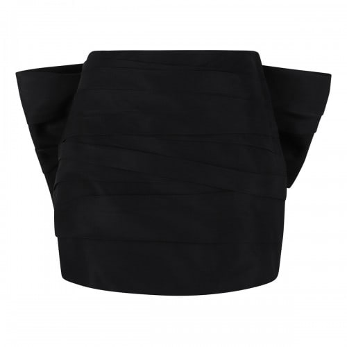 Marc Jacobs Bow ruched skirt