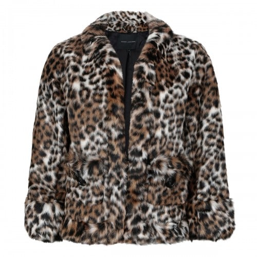 Marc Jacobs Faux fur leopard jacket