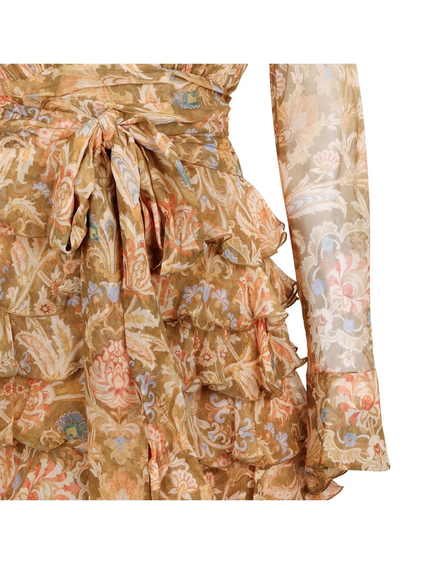 Zimmermann Valiant ruffle wrap dress, view 5
