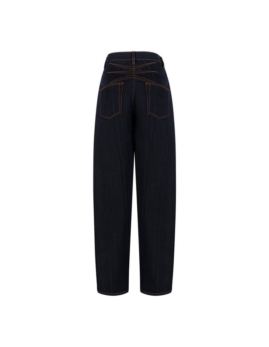 Alaïa Round denim pants, view 4