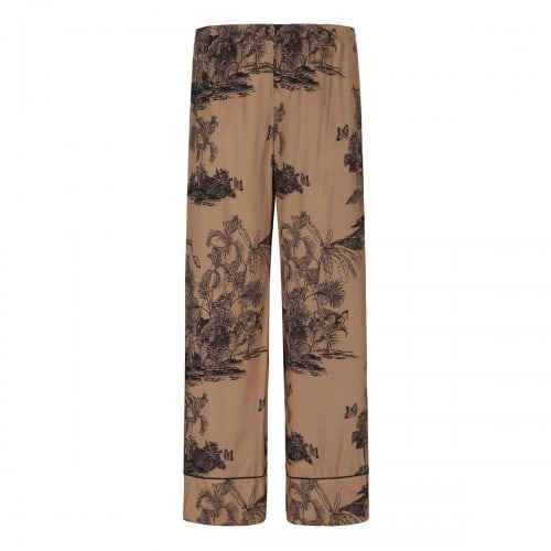 LE NOIR Printed pajama pants