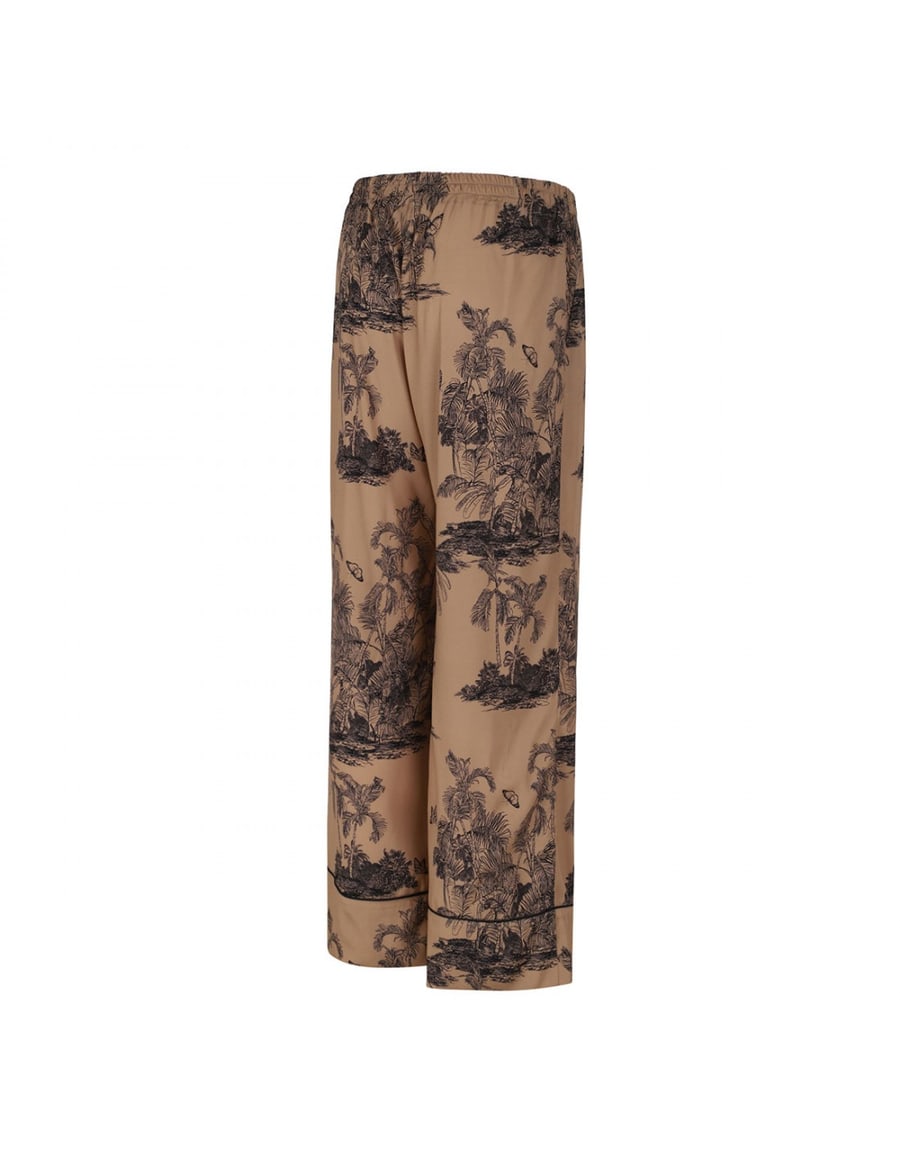 LE NOIR Printed pajama pants, view 3