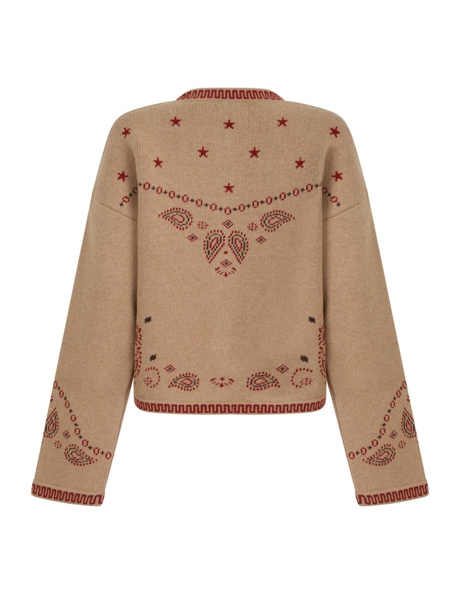ALANUI Bandana jacquard jacket, view 3