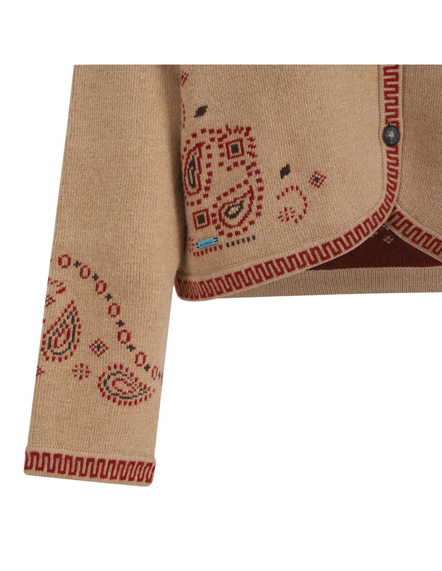 ALANUI Bandana jacquard jacket, view 5