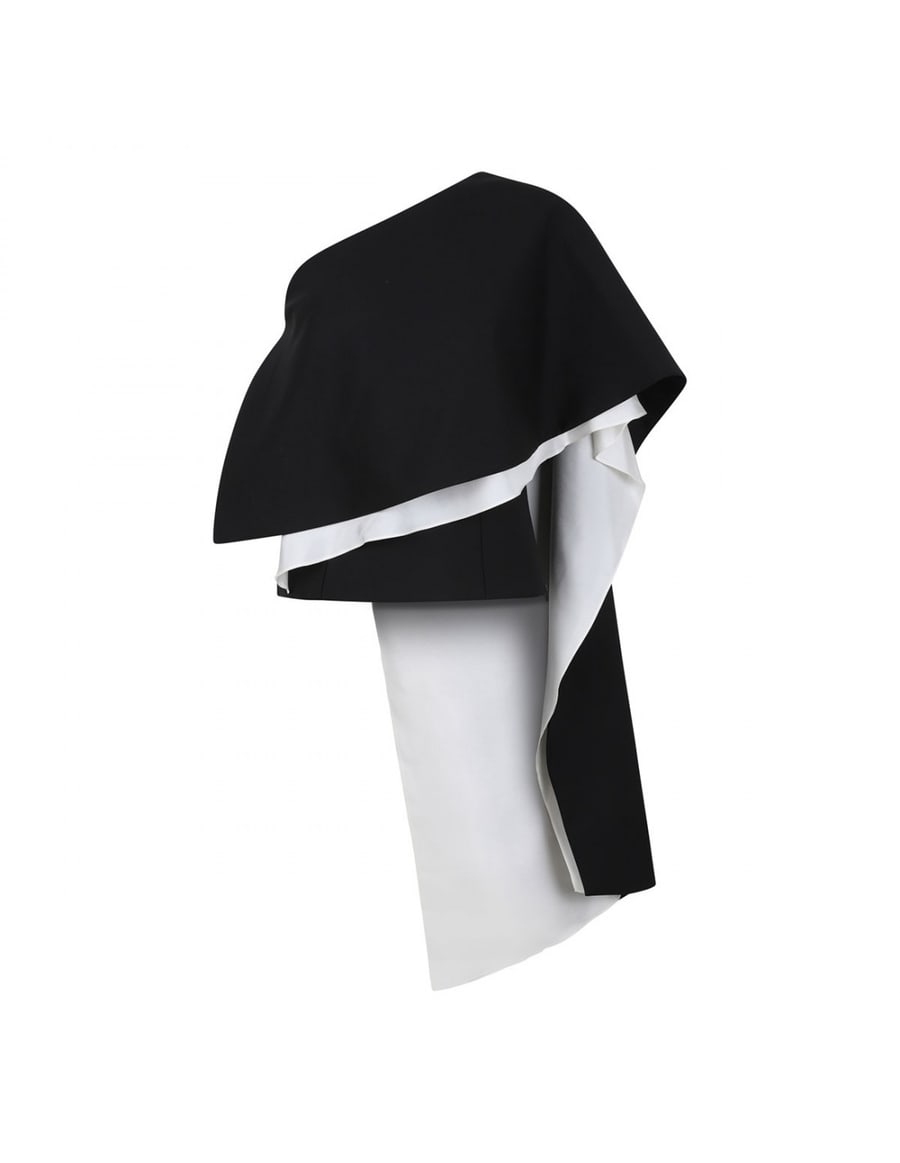 ROHE Silk scarf top, view 2