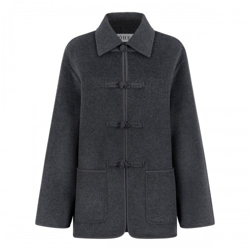 ROHE Double faced wool pankou closure jacket