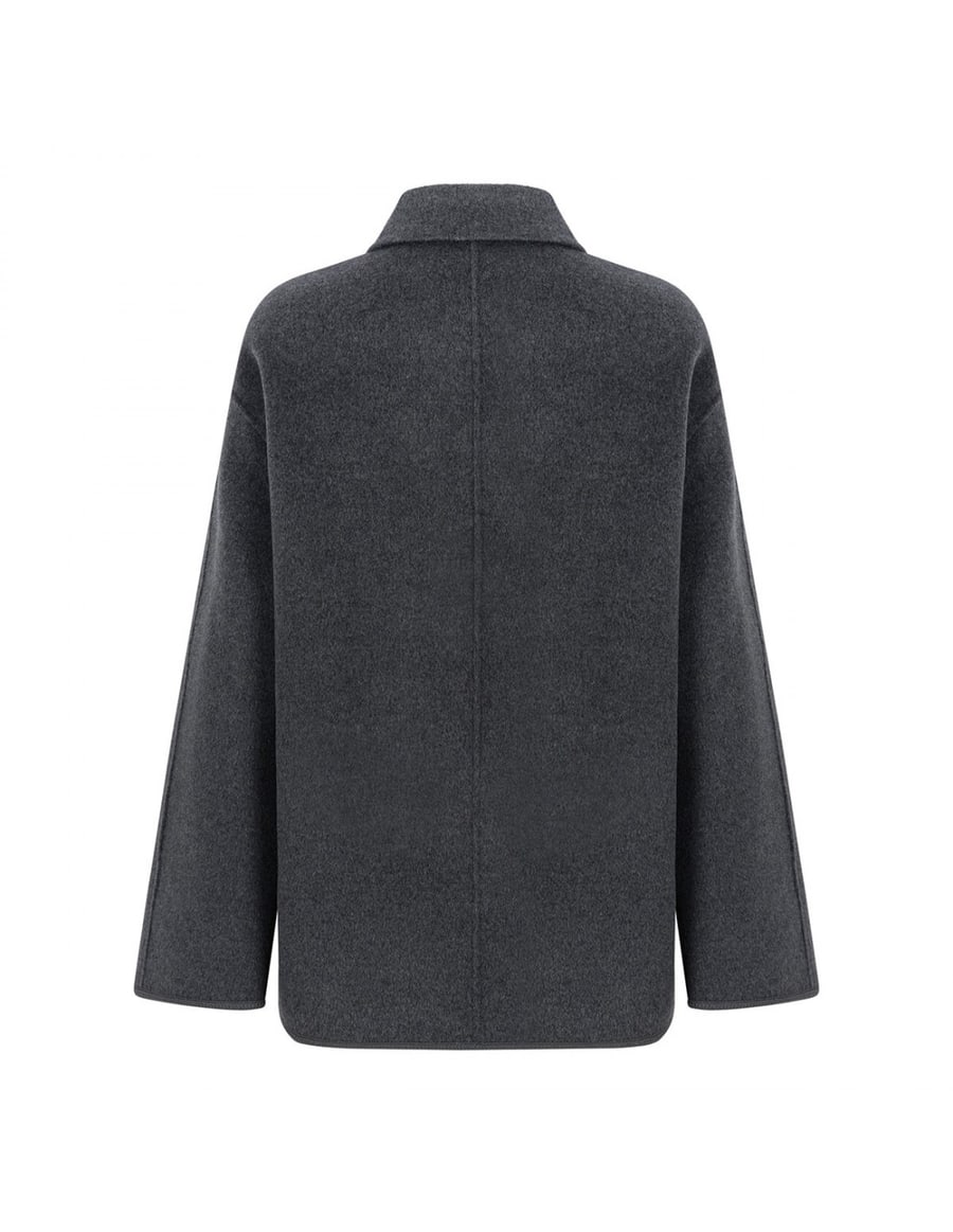 ROHE Double faced wool pankou closure jacket, view 3