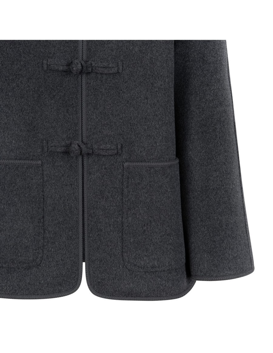 ROHE Double faced wool pankou closure jacket, view 5