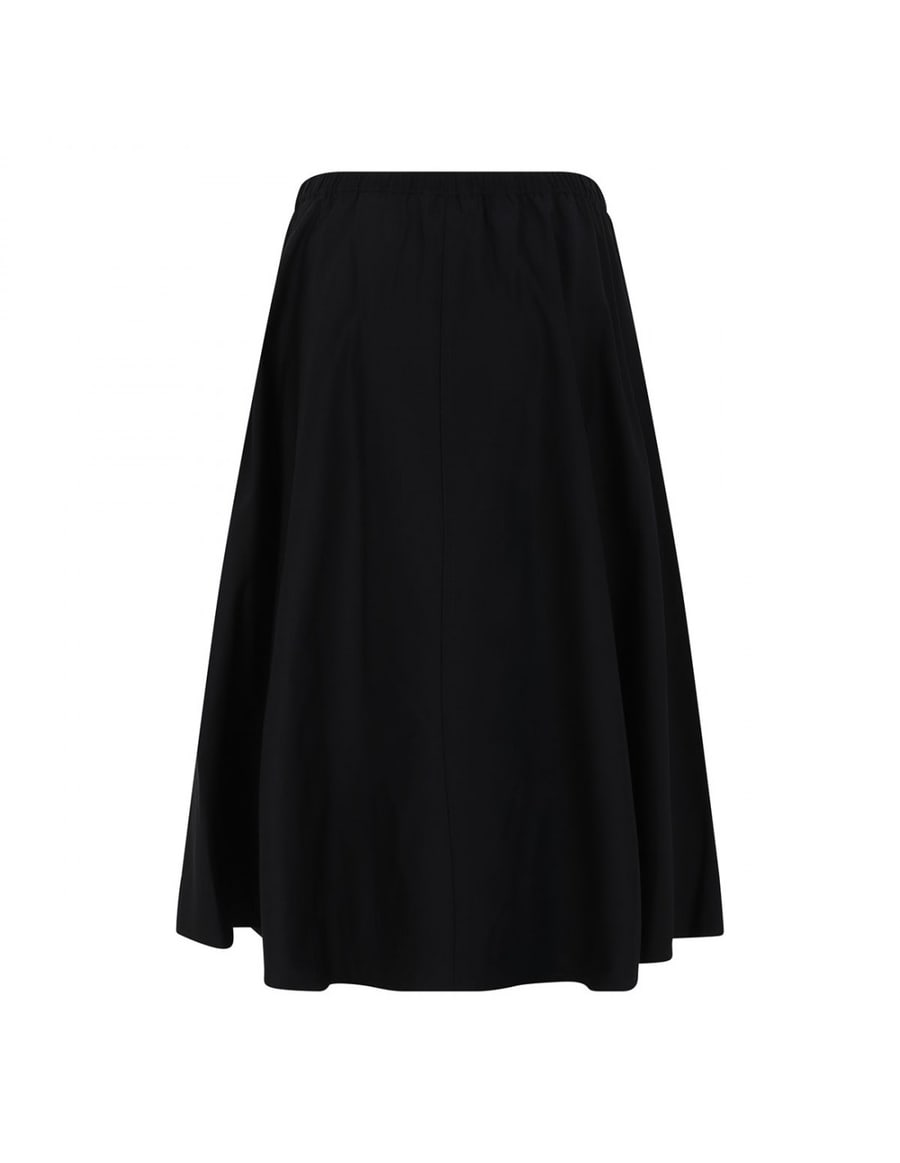 VINCE Cotton full skirt, view 4