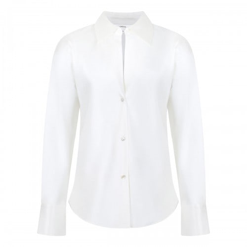 VINCE Bias silk blouse