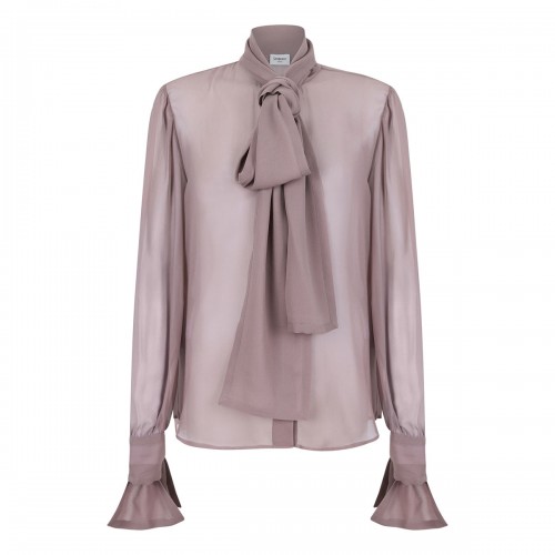 Saint Laurent Silk crepe muslin blouse