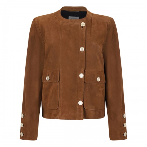 Saint Laurent Suede short jacket