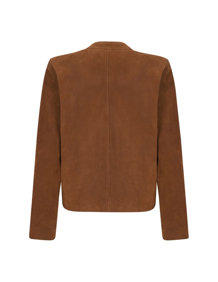 Saint Laurent Suede short jacket, view 3
