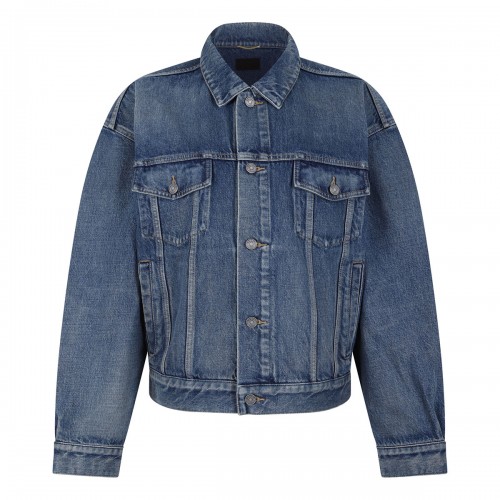 Saint Laurent 70s denim trucker jacket