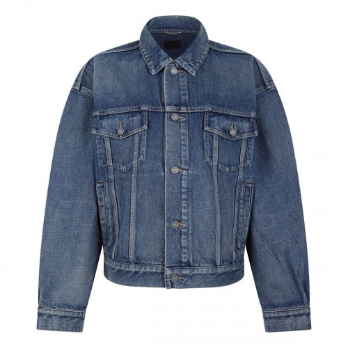 Saint Laurent 70s denim trucker jacket