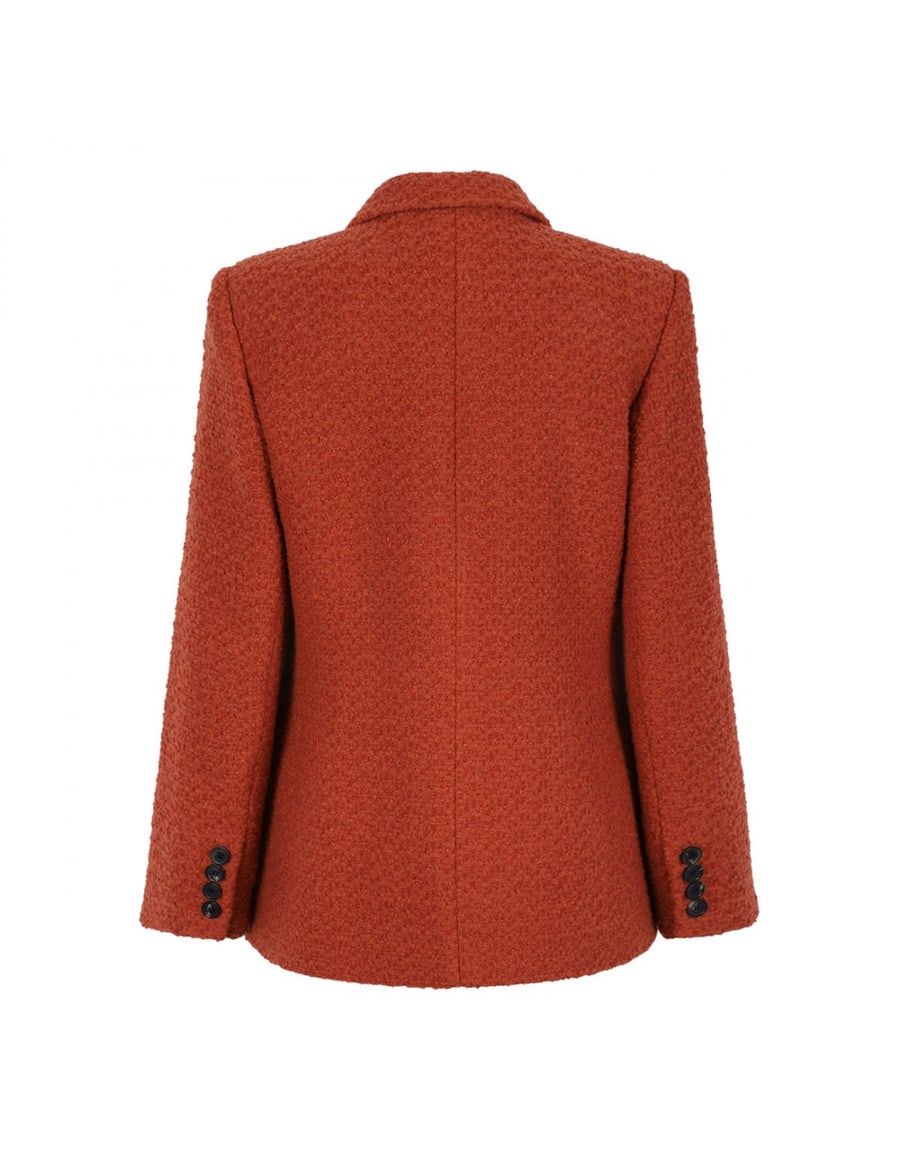 Saint Laurent Tweed single-breasted jacket, view 3