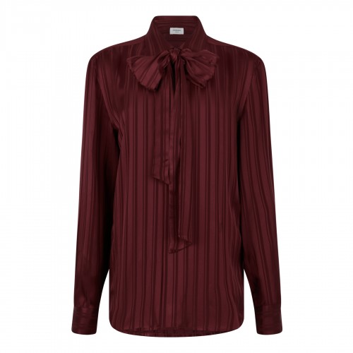 Saint Laurent Cassandre lavallière blouse