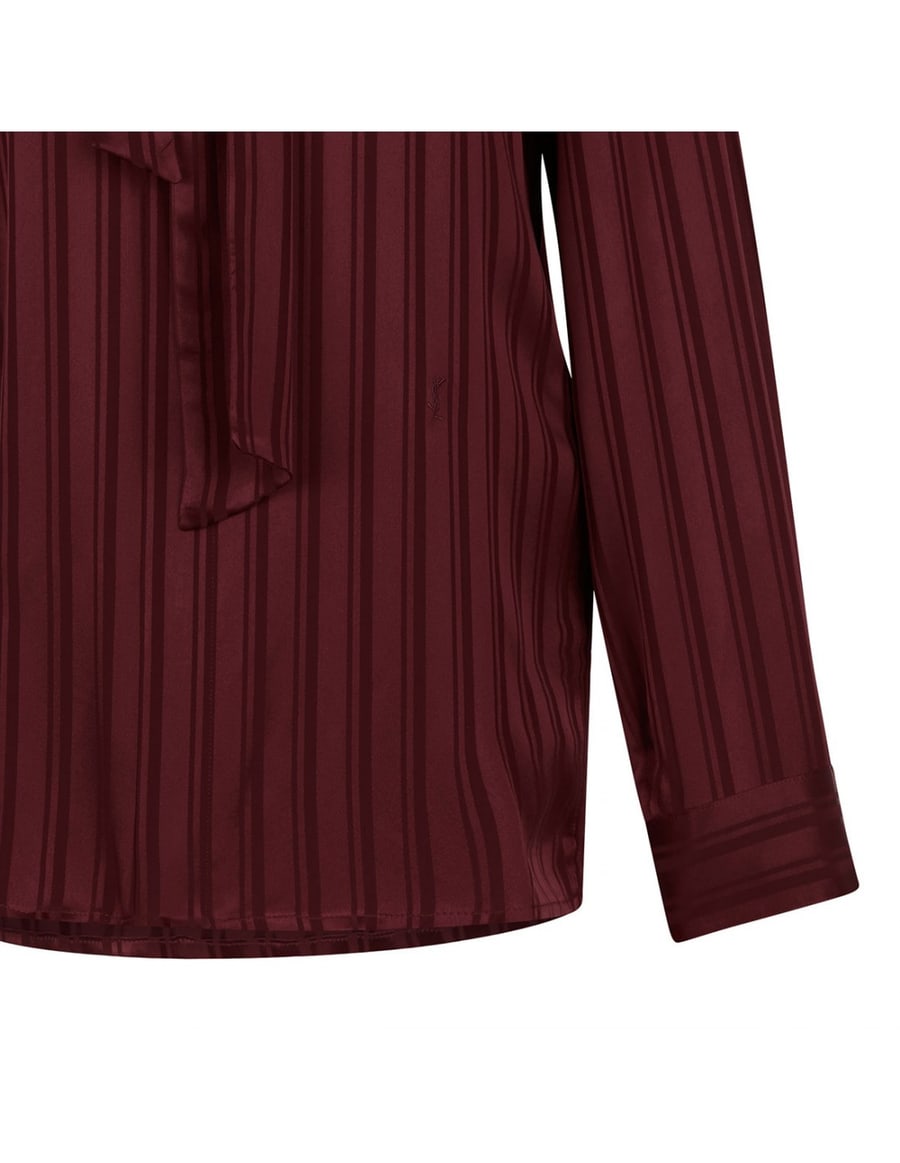 Saint Laurent Cassandre lavallière blouse, view 5