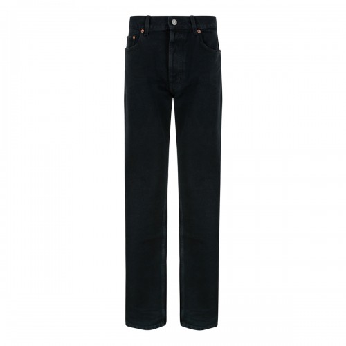 Saint Laurent Black denim straight jeans