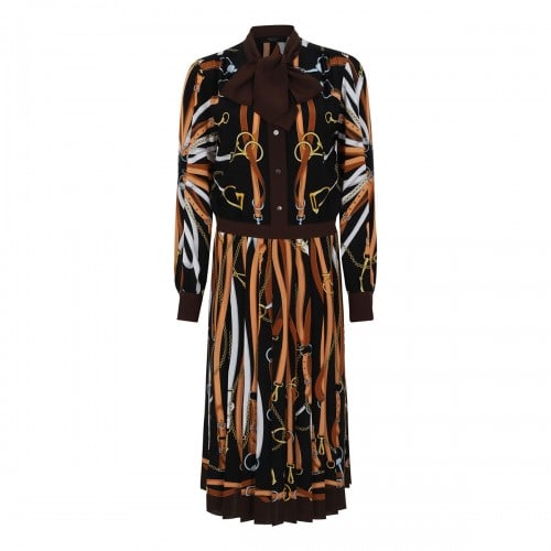 Gucci Printed silk chemisier