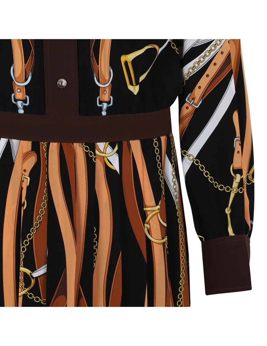 Gucci Printed silk chemisier, view 5