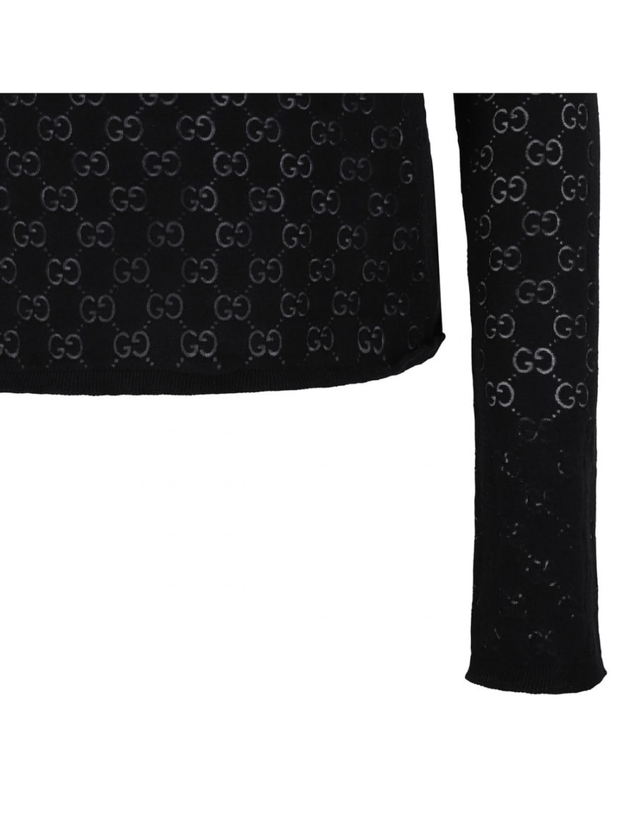 Gucci GG cotton devoré T-shirt, view 5