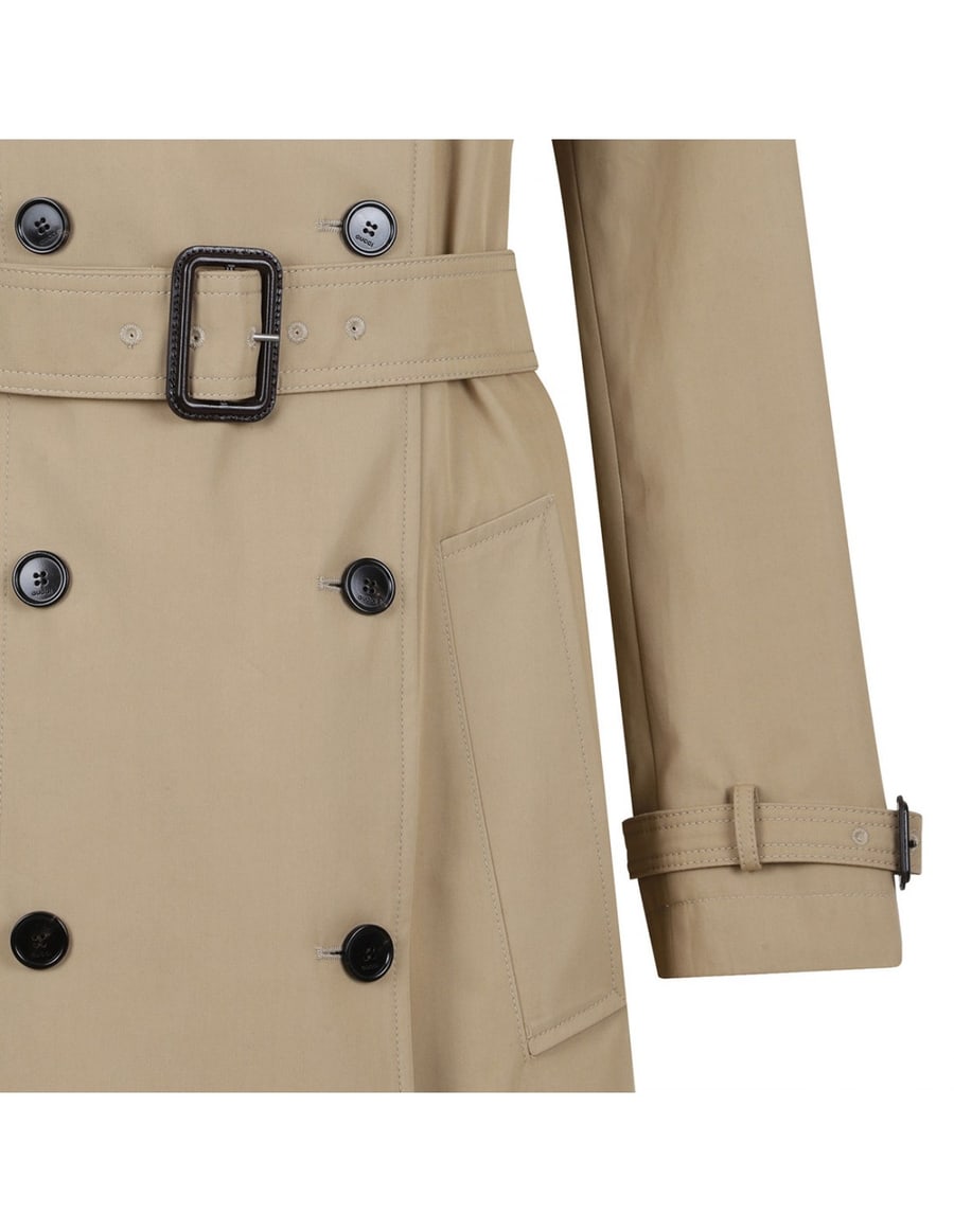 Gucci Beige compact twill trench coat, view 5