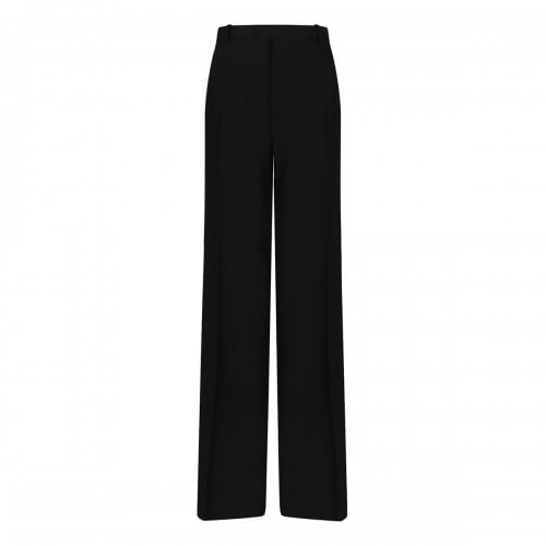 Gucci Black linen blend pants