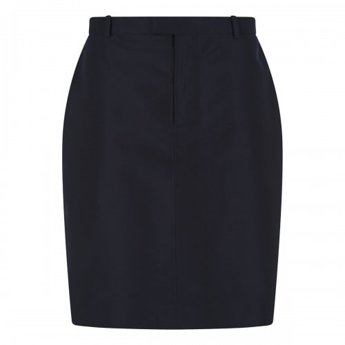 Gucci Fine silk faille skirt