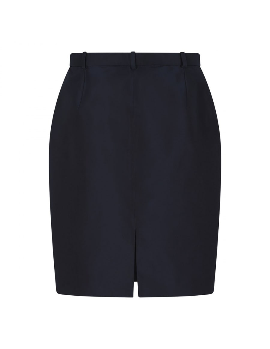 Gucci Fine silk faille skirt, view 4