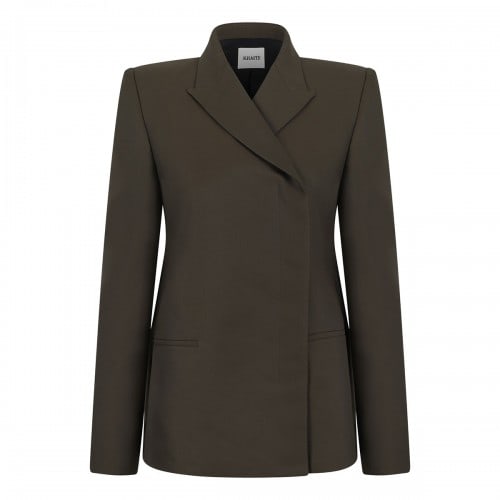 KHAITE Silvannah wool and silk jacket