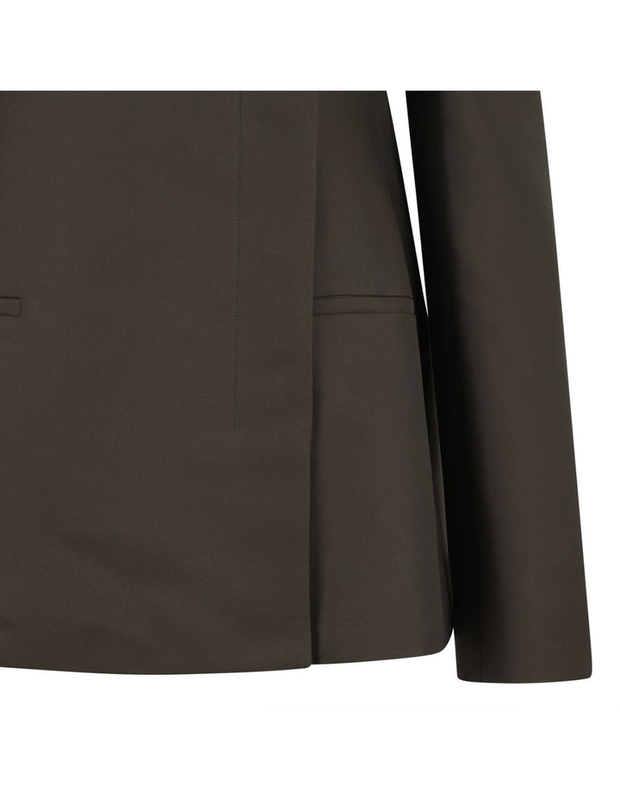 KHAITE Silvannah wool and silk jacket, view 5
