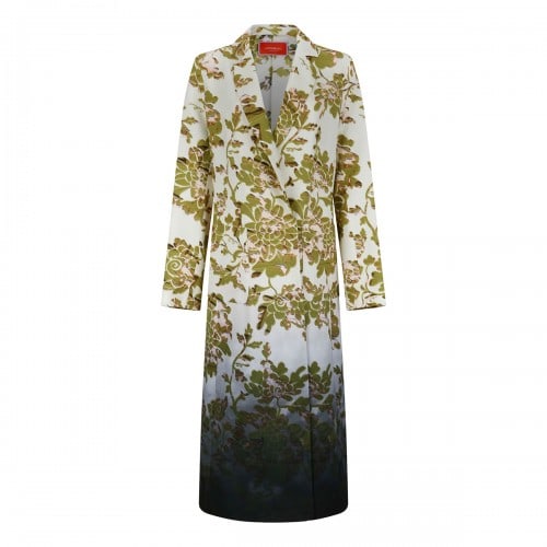 LA DOUBLE J Duster sable satin coat