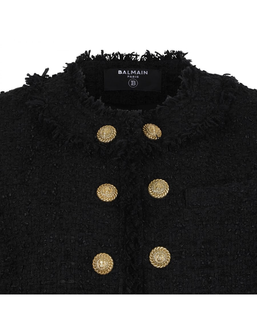 Balmain Tweed and muslin jacket, view 4