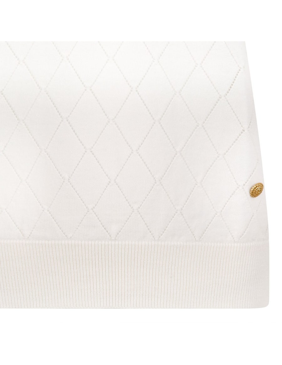 Balmain Sleeveless knit top, view 5