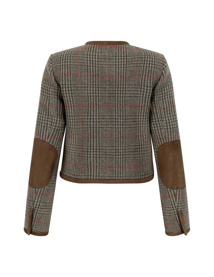 Golden Goose Houndstooth virgin wool jacket, view 3