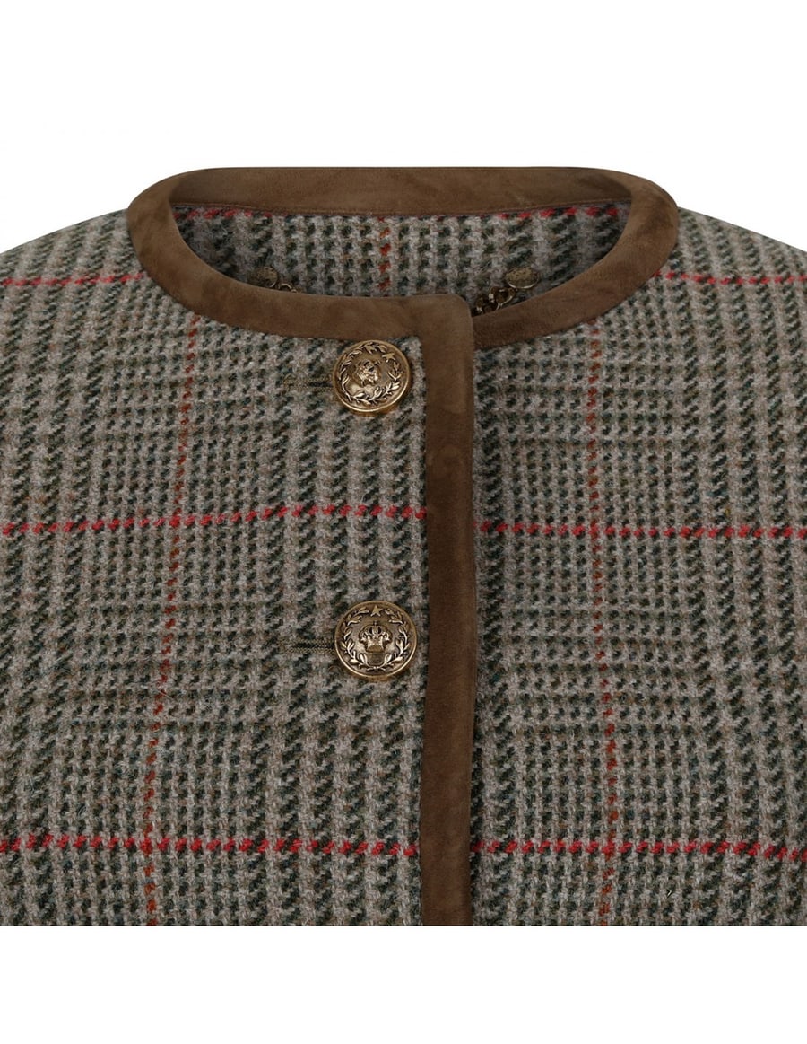 Golden Goose Houndstooth virgin wool jacket, view 4