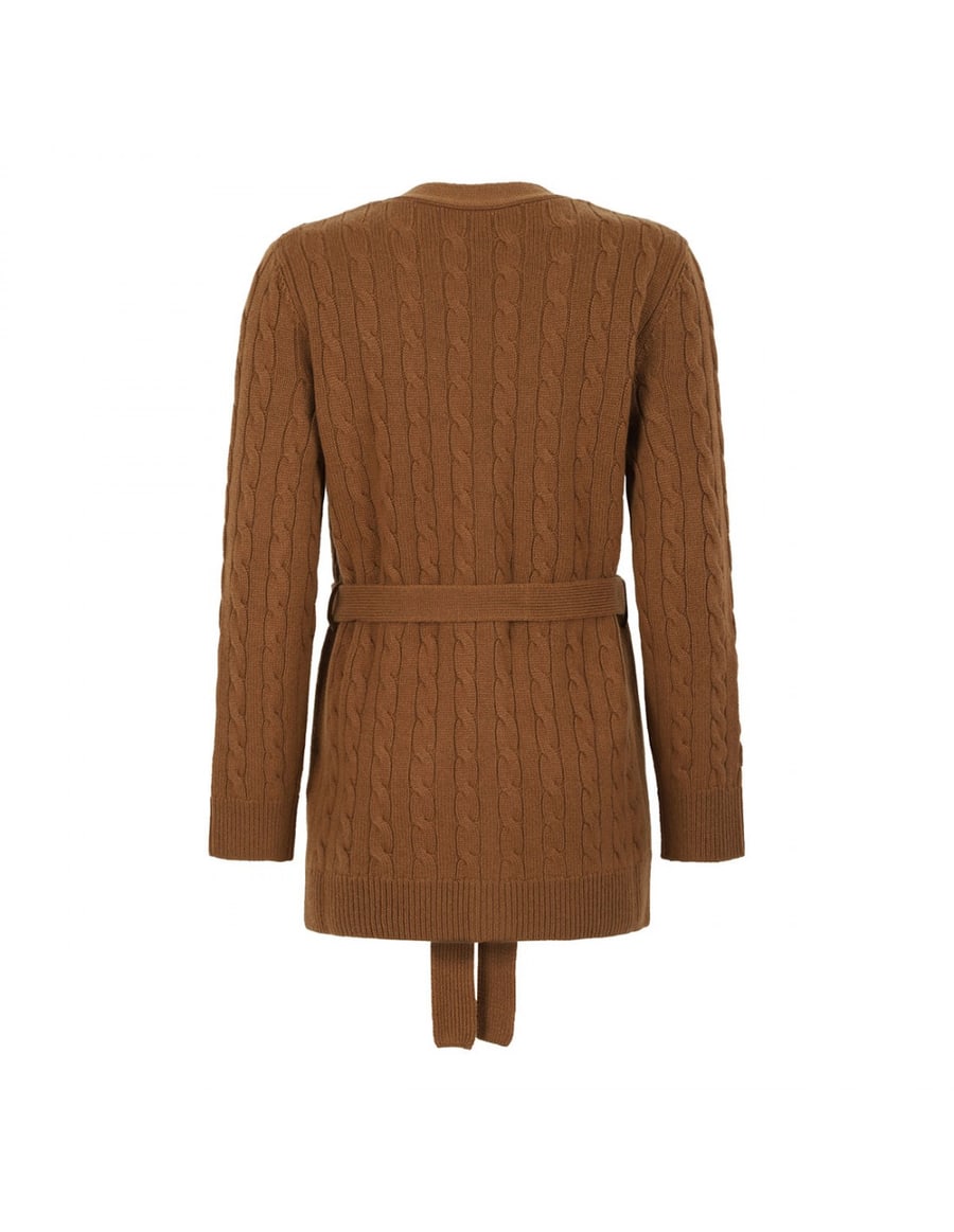 Valentino Garavani Cable-knit cashmere cardigan, view 3